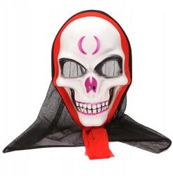  Halloween Maszk, fehér koponya, ijesztő, karnevál