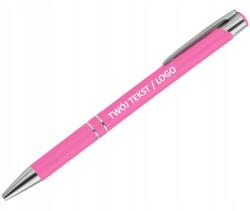 DS Cosmo Golyóstoll Gravírozott Szöveg Logó Reklám Kütyü Rózsaszín (5907568350835)