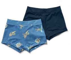 Tchibo - 2 fürdőnadrág gyerekeknek - fiú - méret 98/104 - kék/mintás