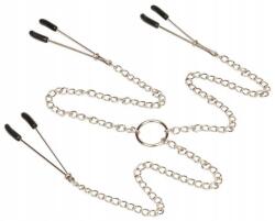 Night Fantasy Mellbimbócsipesz És Csiklócsipesz Csat, Szado-mazo Szett (BD052816)