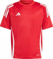 Adidas Tiro 24 gyerek póló, piros, Size 128cm, Aeroready technológia (4066757940019)