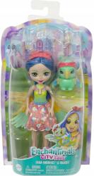 Mattel Enchantimals Baba Prita Parakeet kisállat papagáj Flutter (HHB89)