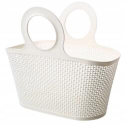 Stílusos Praktikus Kosár Tágas Fürdőszobai szennyestartó Hordozható S (Kosz przenośny rozmiar S)
