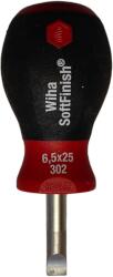 Wiha lapos kézi csavarhúzó rövid SoftFinish szárral (26966)