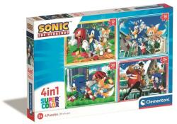 Clementoni Puzzle 4v1 SONIC