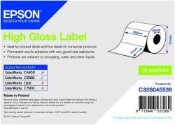 Epson fényes, papír etikett címke, 102*51 mm, 610 címke/tekercs (rendelési egység 18 tekercs/doboz) (7113753) - dunasp