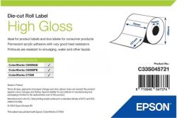 Epson fényes, papír etikett címke, 76*127 mm, 960 címke/tekercs (rendelési egység 6 tekercs/doboz) (7113762) - dunasp