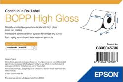 Epson fényes műanyag (PP) folyamatos címke, 203 mm * 68 méter (rendelési egység 4 tekercs/doboz) (C33S045736) - dunasp