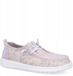 Hey Dude Könnyű női félcipő Hey Dude Wendy Surf Wash 43132 Lila 41 (HEY DUDE WENDY SURF WASH 43132 LAVENDER)
