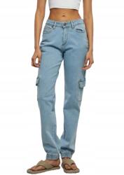 Urban Classics Női Farmer Nadrág, kék, losse fit, Size 26, pamut
