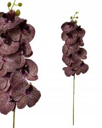 MartineX Szilikon virág mű orchidea 97 cm gumi szilikon nagy 9 szirmú (Storczyk Sylikon) - allegro - 1 500 Ft