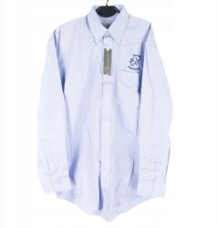 Kustom Kit Férfi Ing Kék Hosszú Ujjú S/m