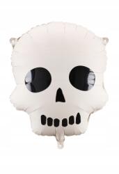 Party Deco Fólia lufi Koponya 36x41cm Halloween bulik Születésnapok Kalózok