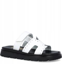 Lemar Női bőr flip-flop papucs Lemar 40440 Fehér 41 (LEMAR 40440 BF.BIAŁY)