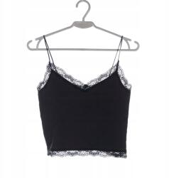 Only Női Top Only Fekete Pántos M/L