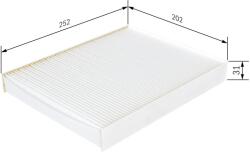 Bosch szűrő, utastér levegő BOSCH 1 987 432 240 (1 987 432 240)