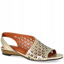  Áttört bőr szandál Boccato 167.513 Arany 36 (BOCCATO 167.513 GOLD KRISTAL)