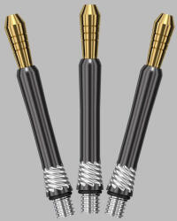 Target Darts Dart szár hosszú Target Heli Titanium, fekete 46, 7 mm (készlet erejéig)