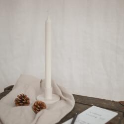 Eulenschnitt Szál gyertya, 4 db-os szett - fehér