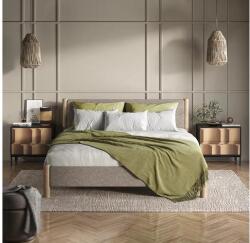 Vicco Eliza modern éjjeli szekrény szett - fekete-tölgy, 2 db, MDF