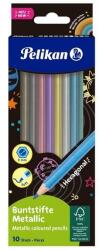 Pelikan Színes ceruza készlet 10 db-os - Metál (00701235)