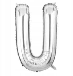 Amazon Dekoráció Léggömb Fólia Betű U Ezüst 40cm Születésnap Parti Dísz