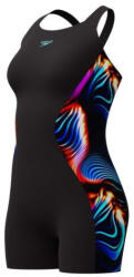 Speedo Digital Printed Legsuit Multi/Black S - UK32