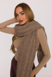 MOE Hosszú sál kötött szövéssel | bézs