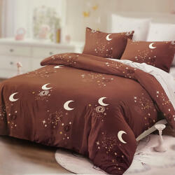 idealisotthon Éjszakai égbolt 7 részes kétoldalas ágyneműhuzat - kávé (IO-SY-BL-NTSY-7-COF)