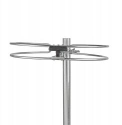 Nedis FM rádió antenna, alumínium, 4dB (0319)