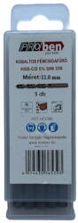 Proben HSS Co5% fém csigafúró Ø13, 0mm, 5db/csomag (HCO130)