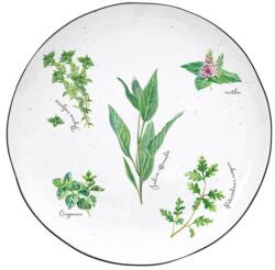 Easy Life Porcelán desszertes tányér - Herbarium