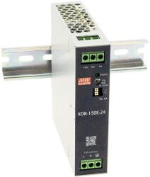 MEAN WELL XDR-150E-24, DIN sínre szerelhető tápegység, 156W / 24V