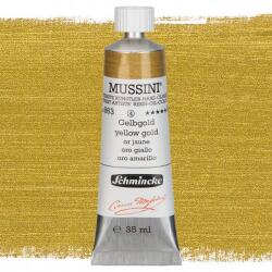 Schmincke Mussini olajfesték, 35 ml - 863, yellow gold
