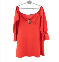 Boohoo Ruha Boohoo Piros Vállatlan 42-ES Méret