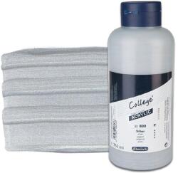 Schmincke College akrilfesték, 750 ml - 800, silver
