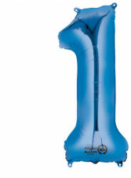 Grabo Balon folie cifra 1 albastru 100 cm