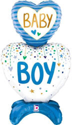 Grabo Balon folie stand up Baby Boy 71 cm