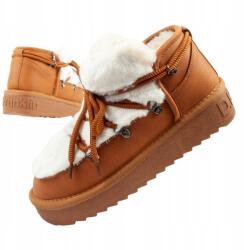  Női téli hótaposó cipő D. Franklin méret37 divatos bélelt szőrme (DFSH37011-TAN)