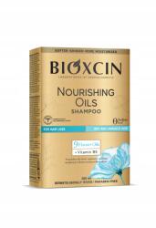 BIOXCIN Sampon Száraz és Sérült Hajra, Tápláló Olajokkal, 300 ml (8680512633778)