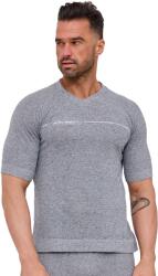 BRUBECK COMFORT NIGHT Férfi rövid ujjú pizsama felső - Szürke