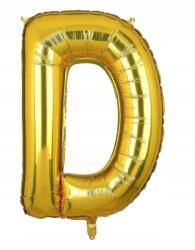 Amazon Nagy Fólia Lufi Születésnapra Party D Betű Arany 40cm