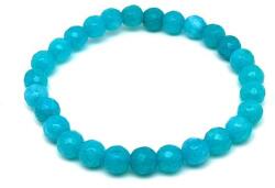 R. M. ékszer Jáde faz szin zöldeskék gyerek golyó karkötő 6mm (058548)