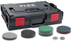 FLEX Tépőzáras csiszolópapír szett fémcsiszoláshoz / I-Box SE 14-2 125 (393.428)