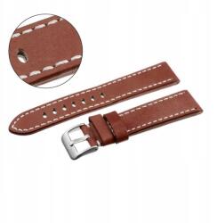 Pacific Óraszíj Pacific 22 mm barna fehér cérna (W482203)