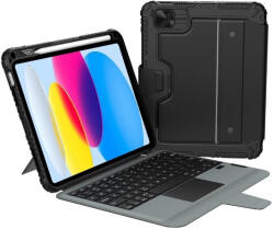 Nillkin Bumper Combo billentyűzetes tok (Backlit Version) iPad 10.9 2022/11 2025 készülékhez fekete (57983118070)