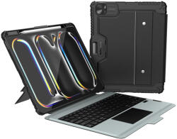 Nillkin Bumper Combo billentyűzetes tok (Backlit Version) iPad Pro 13 2024 készülékhez fekete (57983122799)
