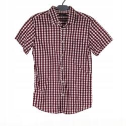 JACK & JONES Férfi Ining Core Jack&jones Fehér-piros Kockás Rövid Ujjú S