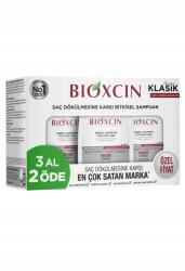 BIOXCIN Genesis sampon, száraz/normál hajra, 3×300ml (8697432090000)