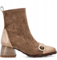 Hispanitas Spanyol bokacsizma sarokkal Hispanitas HI254219 Bézs 41 (HISPANITAS HI254219 TOPO)